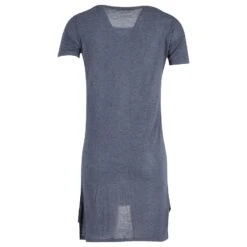 T By Alexander Wang - Robe Courte à Encolure Dégagée En Rayonne Bleue -ModeChic Magasin 870087 3