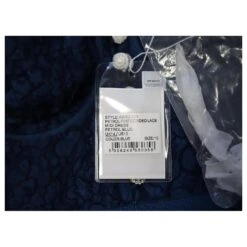 Self Portrait Robe Mi-longue En Dentelle Ornée Self-Portrait En Coton Bleu 13 Self Portrait Robe Mi-longue En Dentelle Ornée Self-Portrait En Coton Bleu -ModeChic Magasin 870101 6