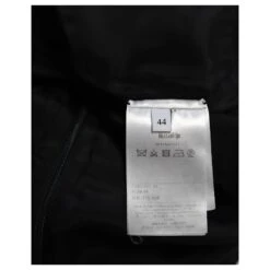 Valentino Garavani ROBE À MANCHES LOGO En Noir Lana Vergine -ModeChic Magasin 870113 6