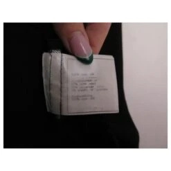 ROBE CHANEL COL A FRANGES EN SOIE NOIRE P31052W03906 M 38 BLACK SILK DRESS -ModeChic Magasin 870486 5