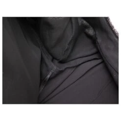 ROBE CHANEL COL A FRANGES EN SOIE NOIRE P31052W03906 M 38 BLACK SILK DRESS -ModeChic Magasin 870486 7