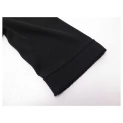 ROBE CHANEL COL A FRANGES EN SOIE NOIRE P31052W03906 M 38 BLACK SILK DRESS -ModeChic Magasin 870486 8