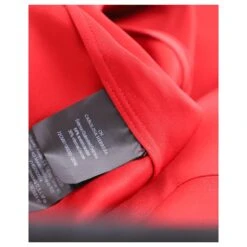 Robe Longue Carolina Herrera Drapée Sur Le Devant En Acétate Et Viscose Rouge 9 Robe Longue Carolina Herrera Drapée Sur Le Devant En Acétate Et Viscose Rouge -ModeChic Magasin 870966 5