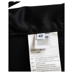 Dolce & Gabbana Robe Mi-longue à Bretelles Spaghetti En Polyamide Noir -ModeChic Magasin 870968 9