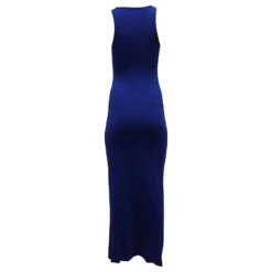 Simon Miller - Robe Longue Boutonnée Samba En Rayonne Bleue -ModeChic Magasin 870976 3