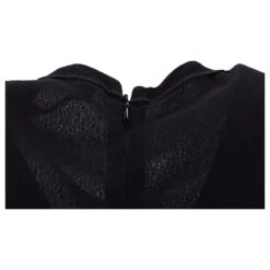 Diane Von Furstenberg Robe Mi-longue à Dos Nageur En Mélange De Viscose Noire -ModeChic Magasin 871215 6