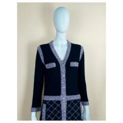 Chanel Robe Veste Iconique Coco Brasserie Noir -ModeChic Magasin 873636 10