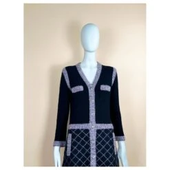 Chanel Robe Veste Iconique Coco Brasserie Noir -ModeChic Magasin 873636 9