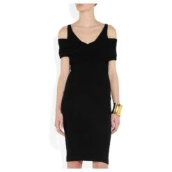 Robe Transférable Donna Karan Noir -ModeChic Magasin 873873 7