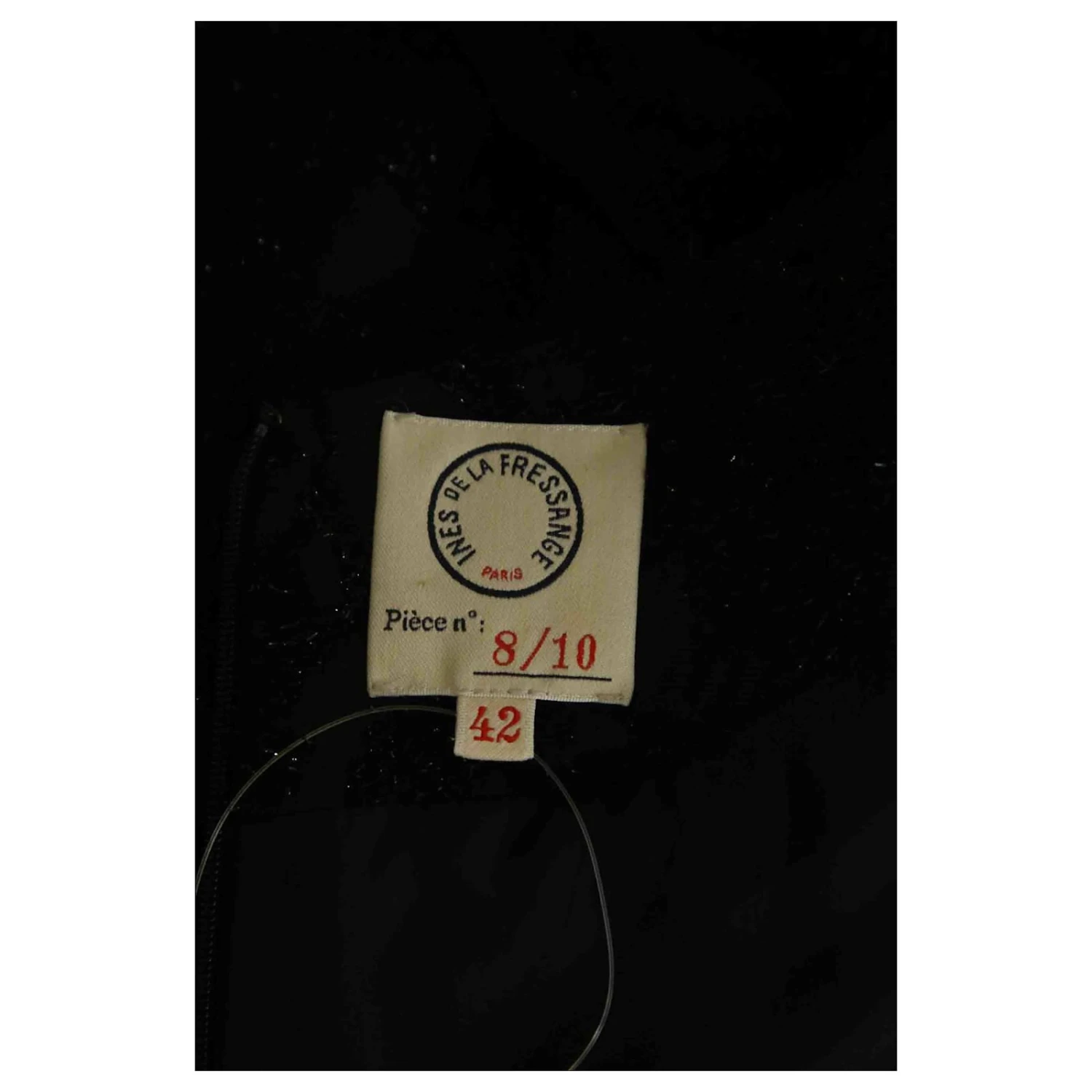 Autre Marque Robe Inès De La Frassange 42 Noir 5 Autre Marque Robe Inès De La Frassange 42 Noir – Image 5