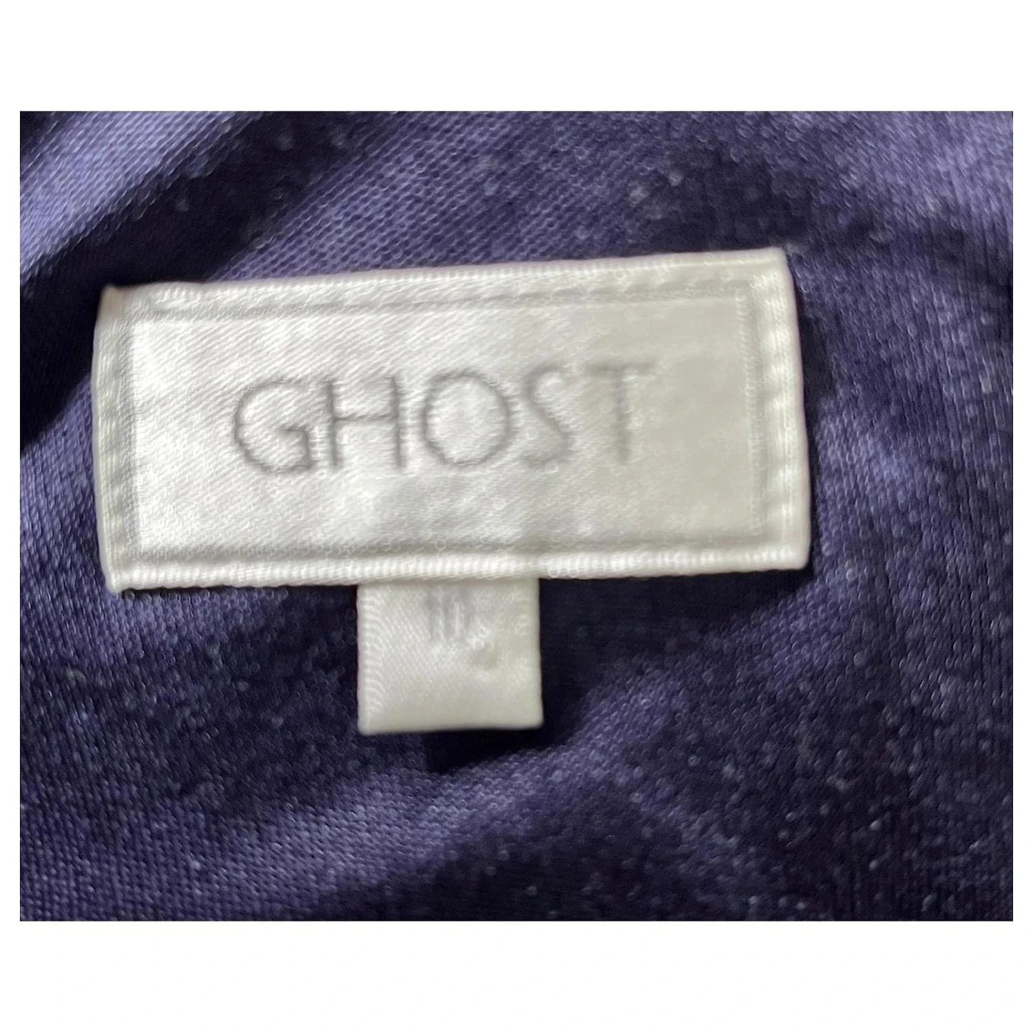 Ghost London Robe Ghost En Jersey De Soie Bleu Foncé 4 Ghost London Robe Ghost En Jersey De Soie Bleu Foncé – Image 4