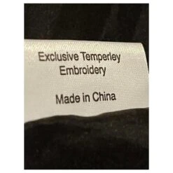 Temperley London Robe Baby Doll Temperley En Soie Et Dentelle Noir -ModeChic Magasin 877977 8