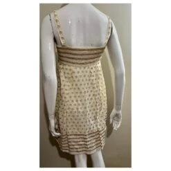 Diane Von Furstenberg Robe Bobbi Vintage DvF Doré -ModeChic Magasin 878399 3