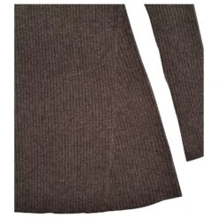 Autre Marque Robe Côtelée Selva Marron -ModeChic Magasin 878665 4