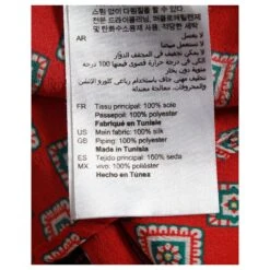 Sandro Paris Mini Robe Imprimée Nouée Devant En Soie Rouge -ModeChic Magasin 878898 5