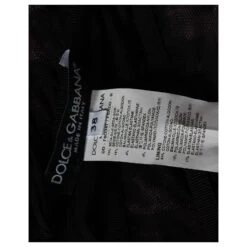 Dolce & Gabbana Mini Robe Drapée Léopard Sur Le Devant En Soie De Coton Imprimée Rose -ModeChic Magasin 878930 4