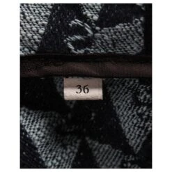 Robe Sandro Imprimé Monogramme En Coton Bleu 10 Robe Sandro Imprimé Monogramme En Coton Bleu -ModeChic Magasin 878974 5