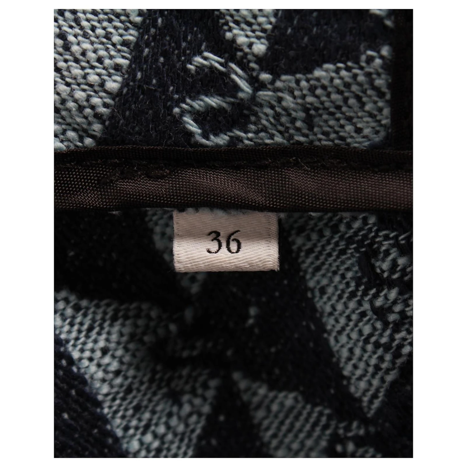 Robe Sandro Imprimé Monogramme En Coton Bleu 5 Robe Sandro Imprimé Monogramme En Coton Bleu – Image 5