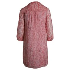 Diane Von Furstenberg Mini Robe Plissée Imprimée En Soie Rose -ModeChic Magasin 879084 3