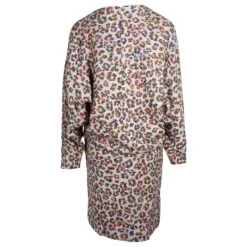 Chloé Chloe Robe à Manches Longues à Imprimé Léopard En Viscose Multicolore à Imprimé Animal 8 Chloé Chloe Robe à Manches Longues à Imprimé Léopard En Viscose Multicolore à Imprimé Animal -ModeChic Magasin 879132 3