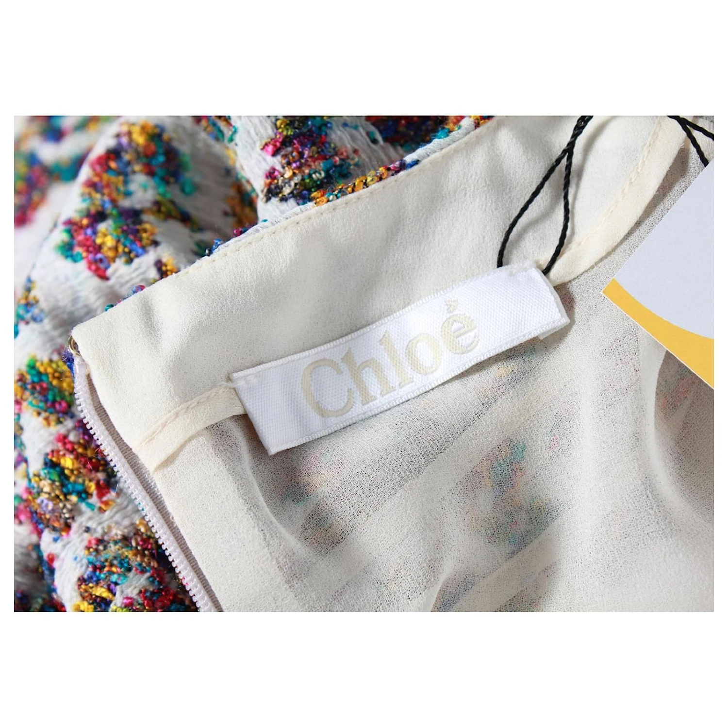 Chloé Chloe Robe à Manches Longues à Imprimé Léopard En Viscose Multicolore à Imprimé Animal 4 Chloé Chloe Robe à Manches Longues à Imprimé Léopard En Viscose Multicolore à Imprimé Animal – Image 4