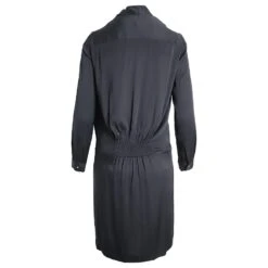 Diane Von Furstenberg Mini Robe Style Portefeuille En Soie Noire -ModeChic Magasin 879140 3