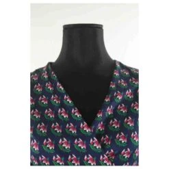 Robe Diane Von Furstenberg 38 Bleu -ModeChic Magasin 879513 4