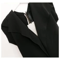 Roland Mouret AW13 Robe En Crêpe Noire195 -ModeChic Magasin 879904 3