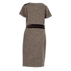 Max Mara Robe Marron -ModeChic Magasin 881048 3