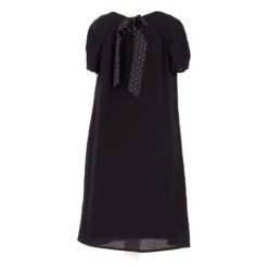Claudie Pierlot Robe Noir -ModeChic Magasin 881055 3