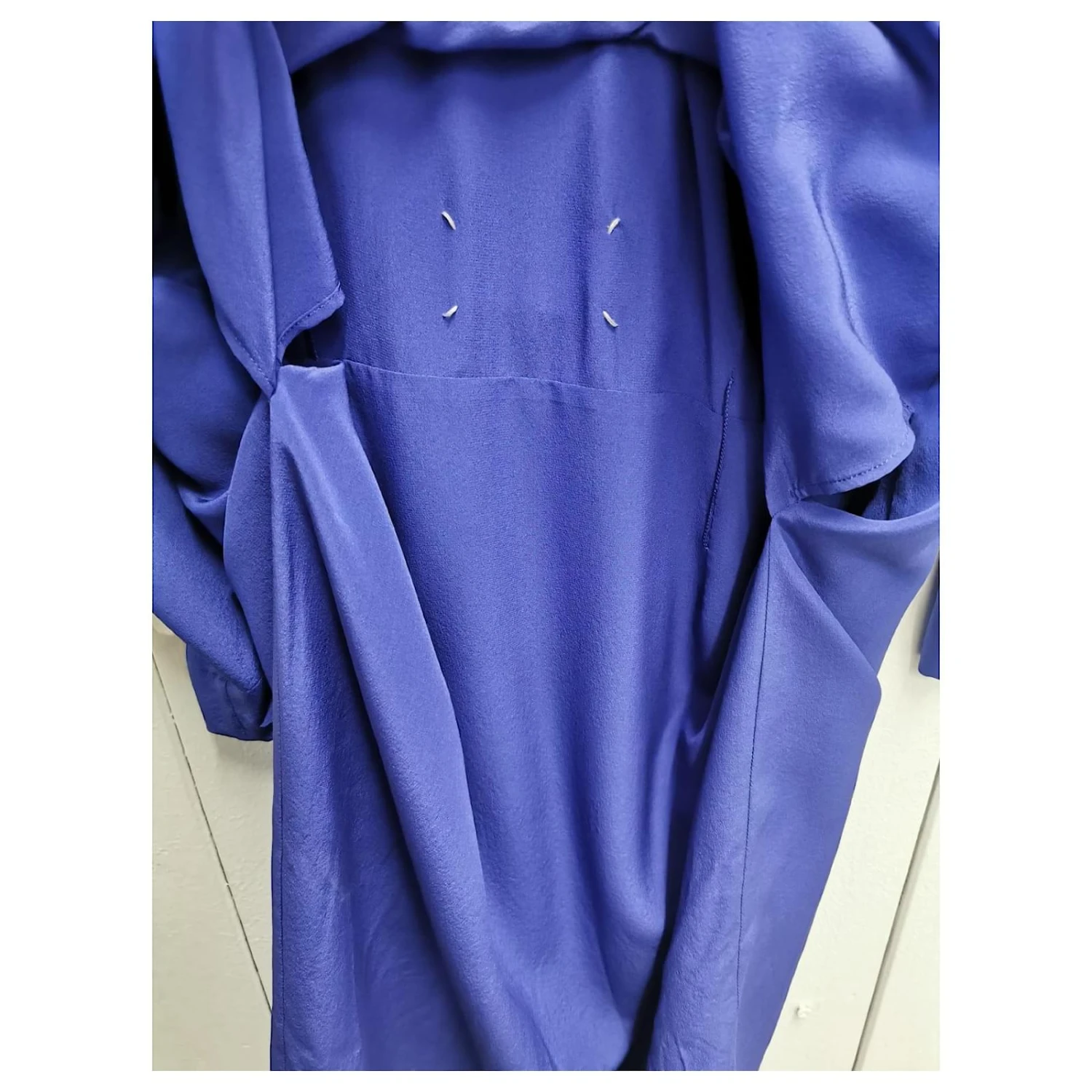 Maison Martin Margiela Robe à Manches Longues Bleu Clair 3 Maison Martin Margiela Robe à Manches Longues Bleu Clair – Image 3