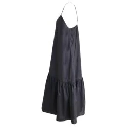 Anine Bing Averie Robe Mi-longue Sans Manches En Coton Noir -ModeChic Magasin 882431 3