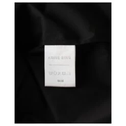 Anine Bing Averie Robe Mi-longue Sans Manches En Coton Noir -ModeChic Magasin 882431 5