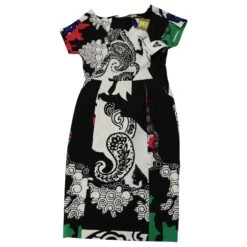 Robe Mi-longue Imprimée Etro En Viscose Multicolore -ModeChic Magasin 882493 3