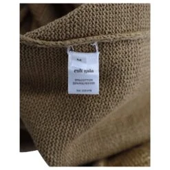 Cult Gaia Serita Maxi Robe En Tricot à Découpes En Coton Doré -ModeChic Magasin 882512 6