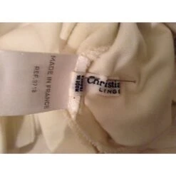 Christian Dior Robe De Chambre Blanc -ModeChic Magasin 9420 6