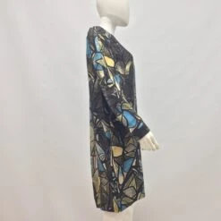 Marni Robe Art Déco Imprimée Multicolore -ModeChic Magasin 99292 6