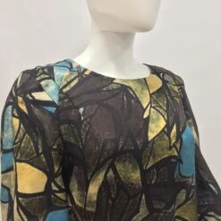 Marni Robe Art Déco Imprimée Multicolore -ModeChic Magasin 99292 9