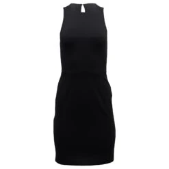 Alexander Wang Robe Fourreau à Découpes En Nylon Noir