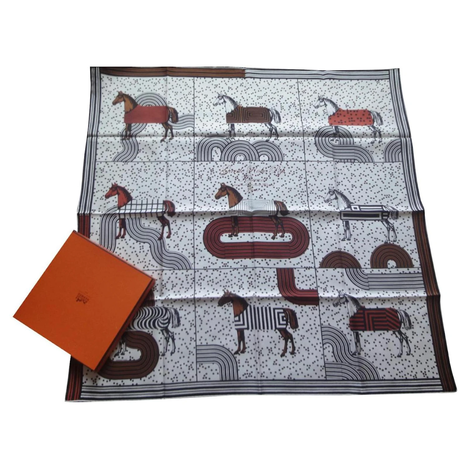 Hermès GARDE ROBE POP 90/90 Multicolore