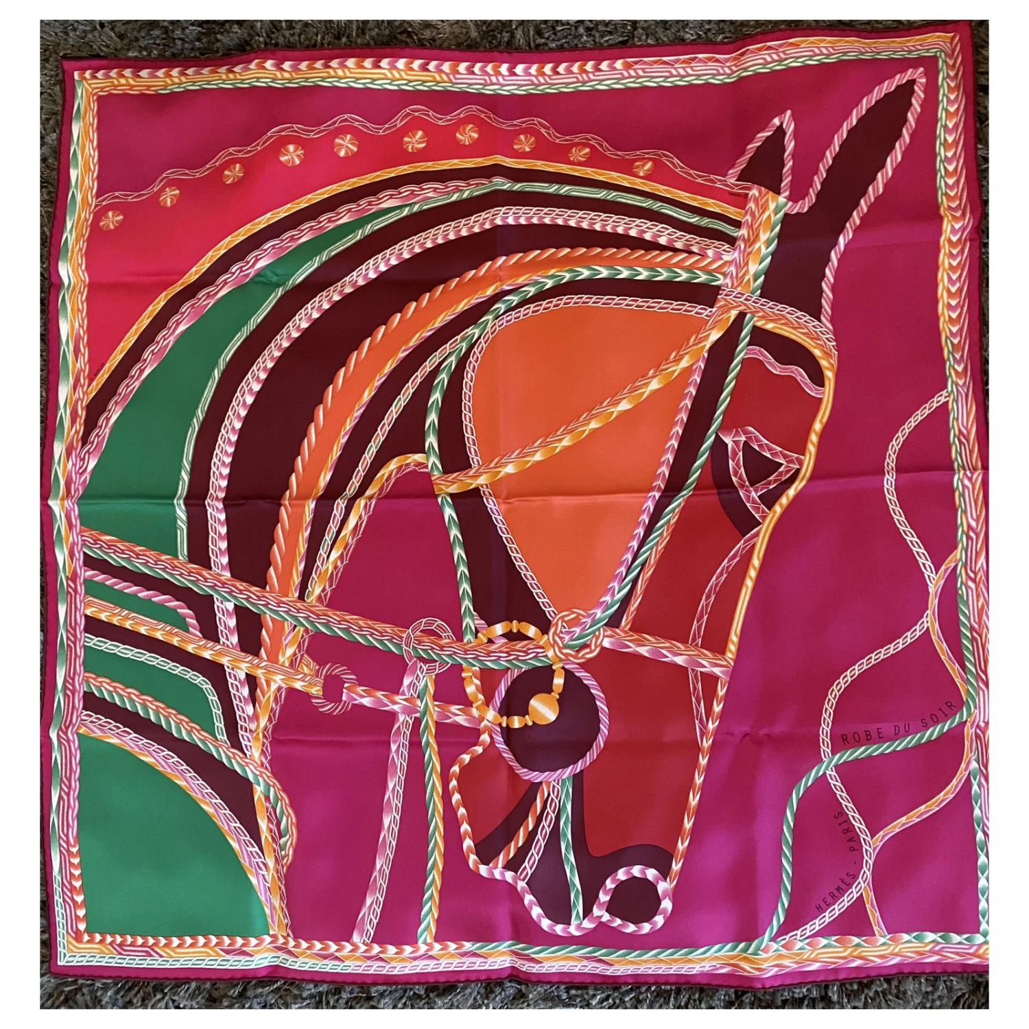 Hermès Robe Du Soir Rose