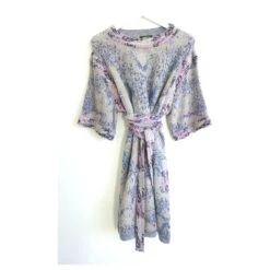 CHANEL AW14 Robe En Maille Pastel à Sequins Multicolore