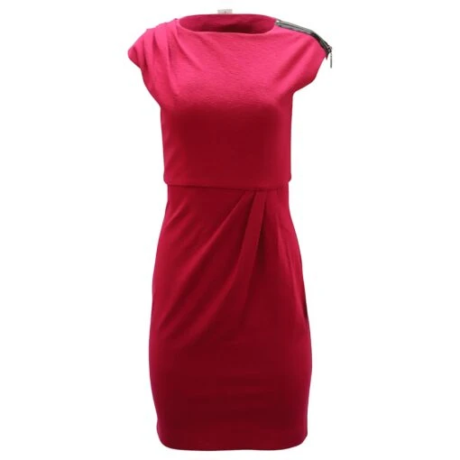 Diane Von Furstenberg Robe Marchona En Viscose Rouge -ModeChic Magasin decoration divers diane von furstenberg robe marchona en viscose rouge