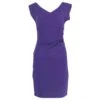 Robe Froncée Diane Von Furstenberg En Polyester Violet