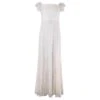 Robe Ornée Alice + Olivia Aurelia En Nylon Blanc