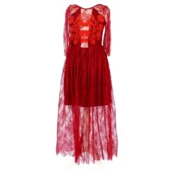 Sandro Robe Prestige Bordeaux