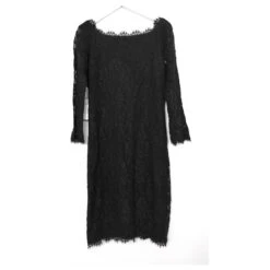 Diane Von Furstenberg Robe Zarita Dentelle Noire