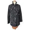 Jean Paul Gaultier GAULTIER TRENCH VESTE ROBE ET JUPE 4 EN 1 TRANSFORMABLE COLLECTOR RAYE TM OU 40/42 Noir