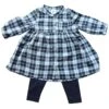 Petit Bateau Robe Bleu