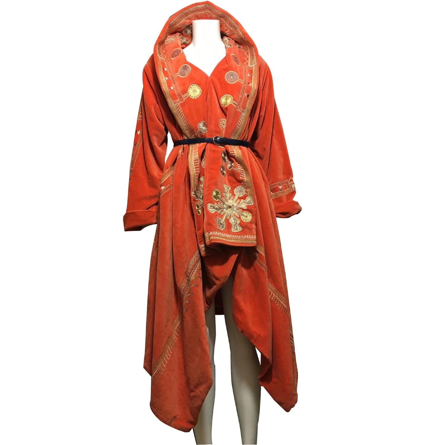 Autre Marque Manteau Robe Carole Fakiel Orange 1 Autre Marque Manteau Robe Carole Fakiel Orange